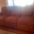 Double recliner couch, burgundy 1 thumbnail