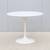 Mid-Century Modern Eero Saarinen for Knoll 36 White Tulip Dining Table 1 thumbnail