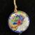 Vintage Cloisonne Chinese Dragon Pattern Key Chain with Tape Measure 3 thumbnail
