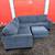 Grey Sectional Couch / Sofa with Ottoman 1 thumbnail