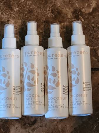 Brand New Bottles of Purezero 9 in 1 Leave in Conditioner 6 oz 1