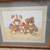 Framed art: teddy bears, approx 17x21" 6 thumbnail