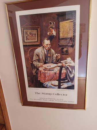 " The Stamp Collector " Poster 1