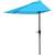 9' HALF ROUND PATIO UMBRELLA  AND  STAND 2 thumbnail