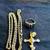19 plus grams solid gold . Necklace/vintage ring/gold cross. 2 thumbnail