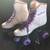RollerSkates Seneca RingMaster 80's purple on white 1 thumbnail