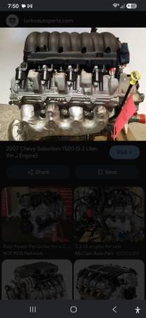 5.3 litre Vortex LS and Transmission 1