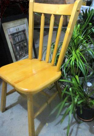 Bar stool - solid wood 1