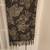New Gray Floral Scarf Made in Italy 1 thumbnail