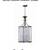 Brand New Aria Collection 3-Light Pendant Lamps - Lámparas Colgantes Nuevas 4 thumbnail