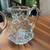 Vintage Bohemian Crystal Pinwheel Mini Jug / Creamer – Heavy Cut Glass 2 thumbnail