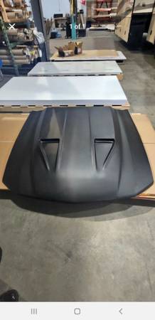 2005-09 Mustang  Mach 1 Style  hood 1