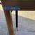 Industrial Mid Century Typewriter Table/Teak Top & Leaves/Castors 5 thumbnail