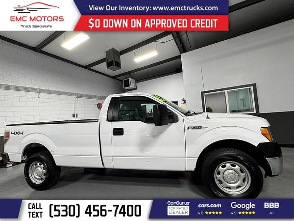 ONE OWNER 2014 Ford F-150 XL 4WD - $14,450 (1010 GRASS VALLEY HWY, AUBURN, CA 95603)63619306254721123