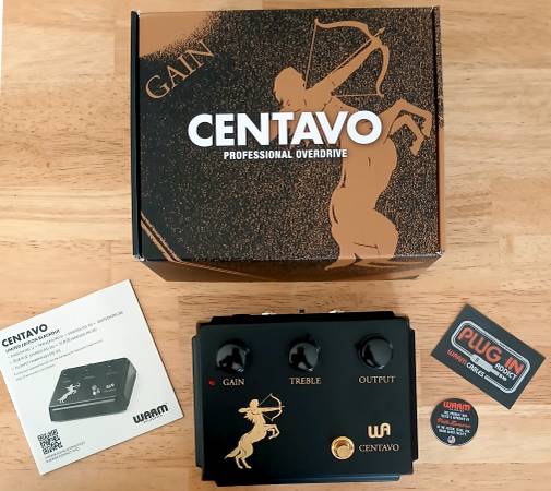 Warm Audio Centavo Overdrive Blackout Edition 1