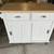 Kitchen island cart with drop leaf (on wheels) - Great condition- 2 thumbnail