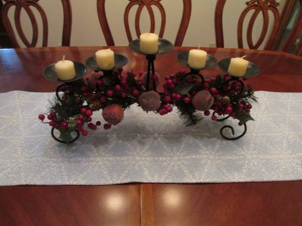 Center piece for winter holiday season 1