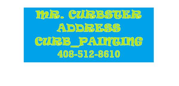 Residential Address Curb Painting 1