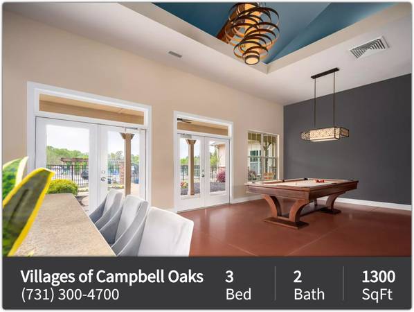 $1,575 / 3br - 1300ft2 - Simply breath-taking! Beautifully designed 3 BR/2 BA - just for you (Jackson - Ridgecrest)63879904247041121