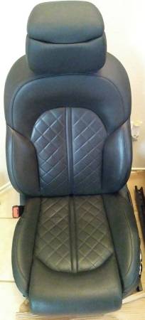 FS - Audi D4 S8 A8 Quattro 2013-17 Front Sport Seats Pair (for sale) 1