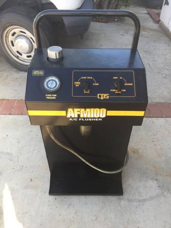 automotive A/C flush machine 1