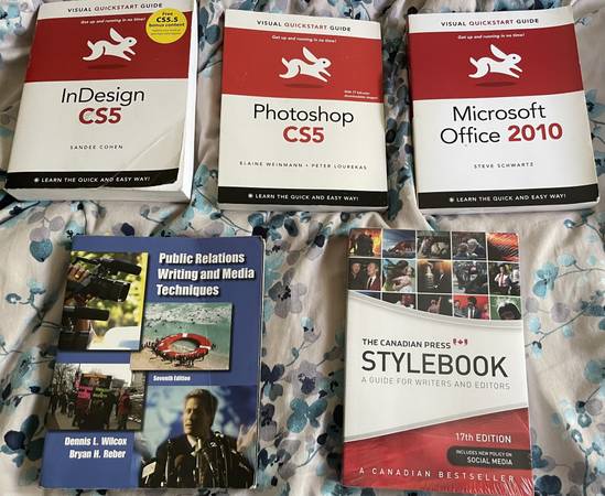 Assorted PR Text Books 1