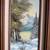 Vintage Winter Landscape Paintings by Reaves – Framed Pair (17.5”x11.5 5 thumbnail