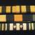 MILITARY OFFICER'S RIBBONS:   sold separately 3 thumbnail