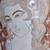Engraving on silver sheet depicting beautiful woman painting plaque 2 thumbnail