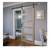 Masonite 36 in. Frosted Glass Ash Gray Interior Sliding Barn Door Slab 7 thumbnail