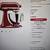 KITCHEN AID STAND MIXER 17 thumbnail