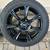 BMW winter wheel & tire package with pressure sensors - good condition 2 thumbnail