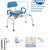 Transfer Bench / Tub Bench - Journey & Health Lifestyle Sliding & Swivel Bench w 10 thumbnail