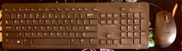 Dell Keyboard and Mouse 1