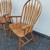 2 - Sturdy Oak Captains Chairs - $65 for Pair 2 thumbnail