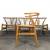 Vintage Danish Mid Century Modern Wishbone Dining Chairs 2 thumbnail