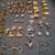 Assortment of  solid Large Brass,Chrome Hardware pieces 5 thumbnail