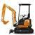 For Rent: Mini Excavator IHI 17 4 thumbnail