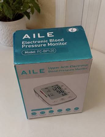 AILE Automatic Upper Arm Blood Pressure Monitor with Large Cuff 1
