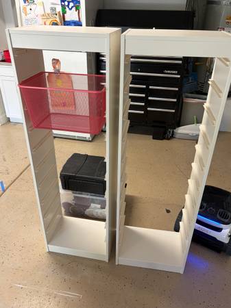 IKEA Storage Containers / Tower Shelves (Set of 2) 1