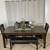 Dark Espresso Dining Table & 6 Chairs 15 thumbnail
