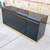LANE ALTAVISTA  80s Post Modern Waterfall MCM Black Lacquer Sideboard 22 thumbnail