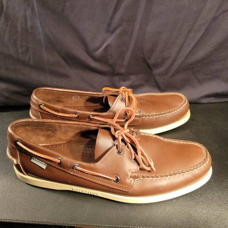 Vintage SEBAGO DOCKSIDES Leather sz 13 mens EXCELLENT COND 1