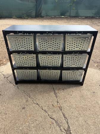 All steel locker cabinet shelf 1