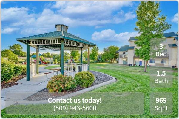 $1,542 / 3br - 969ft2 - Your haven of comfort: 3 BR, 1.5 BA, 969 Sq Ft homes. (Richland - Easy access to I-182)63829655582211121