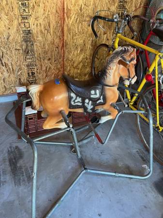 Vintage Springed Rocking Horse 1