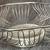 Silver plated wire fruit or bread basket Hong Kong 9.5” W 3” H 3 thumbnail