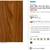 Teak 4 MIL x 6"W x 36"L Grip Strip Water Resistant Luxury Vinyl Floor 5 thumbnail