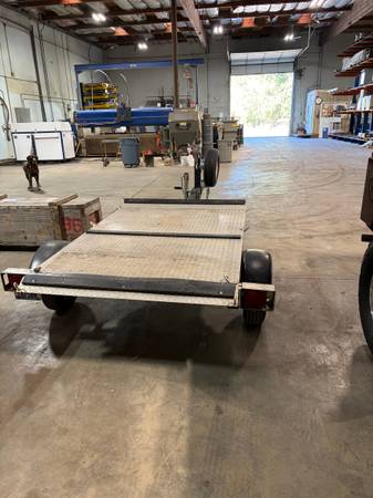 Flat Bed Utility Trailer 1