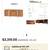 Sierra-2 Walnut Sideboard Credenza Entertainment Center Cabinet Buffe. 16 thumbnail